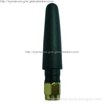 Small 433M 2dBi Rubber Antenna With SMA Male Connector (factory)